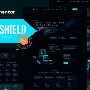 Devshield – Cybersecurity Services Elementor Pro Template Kit