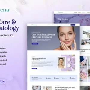 Diathena – Skin Care & Dermatology Elementor Template Kit