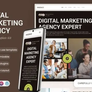 Digence – Digital Marketing Agency Elementor Template Kit