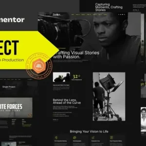 Direct – Film & Video Production Elementor Pro Template Kit