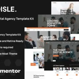 Disle – Digital Agency Elementor Template Kit