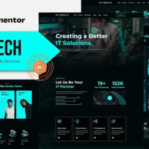 Ditech – IT Solutions & Services Company Elementor Template Kit