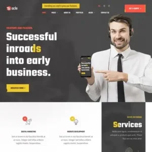 Docle – Digital Agency Services Template Kit