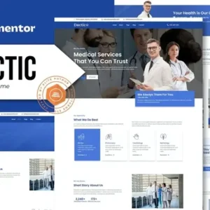 Doctic – Medical Elementor Template Kit