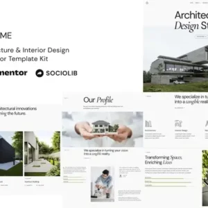 Dome – Architecture & Interior Design Elementor Template Kit