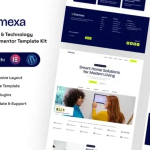 Domexa – Smart Home & Technology Services Elementor Template Kit