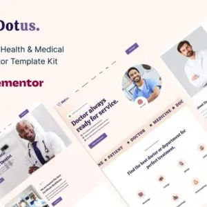 Dotus – Health & Medical Elementor Template Kit