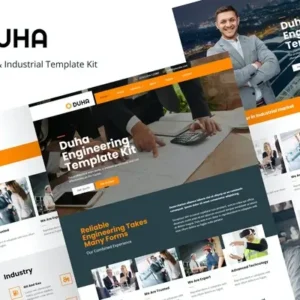 Duha – Engineering & Industrial Elementor Template Kit