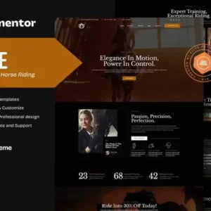 Duke – Equestrian & Horse Riding Elementor Template Kit