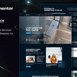 Dvice – Smart Home Services Elementor Template Kit