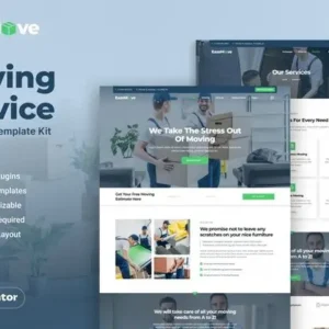 EazeMove – Moving Service Elementor Template Kit