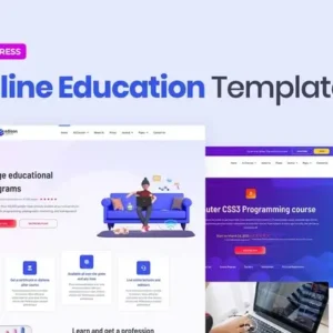 Edison – Online Education Elementor Template Kit