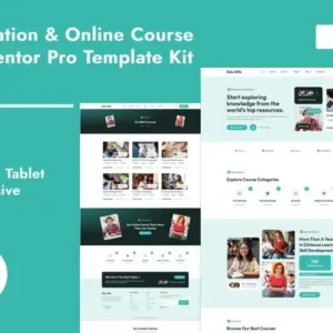 EduAlfa – Education & Online Course Elementor Pro Template Kit