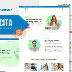 Educita – Education Elementor Template Kit