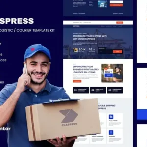Ekspress – Logistic Shipping & Courier Template Kit