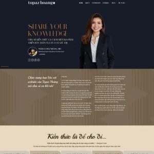 _Thương hiệu cá nhân Topaz Hoàng
