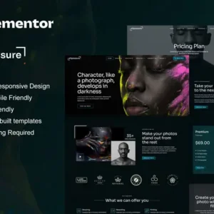 Expossure – Photography & Portfolio Elementor Template Kit