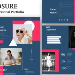 Exposure – Personal Portfolio Elementor Template Kit