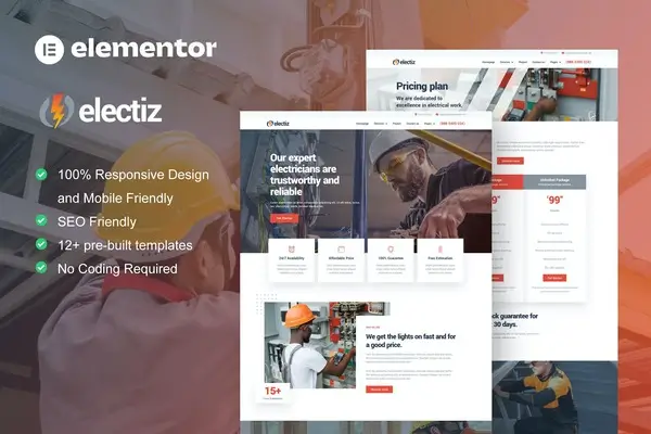 electriz-electrical-installation-maintenance- Service -Elementor- Template- Kit (1)