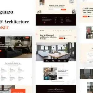 Eleganzo – Interior & Architecture Elementor Template Kit