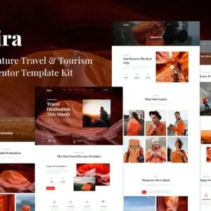 Elira – Adventure Travel & Tourism Elementor Template Kit