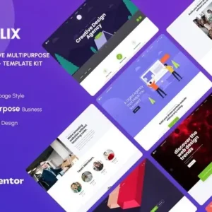 Elix – Responsive Multipurpose Creative Business Template Kit