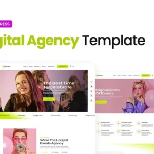 Emoji – Event Agency Elementor Template Kit