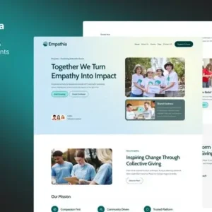 Empathia – Fundraising & Donation Events Website Elementor Template Kit