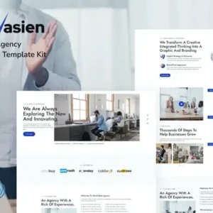 Enovasien – Creative Agency Elementor Pro Template Kit