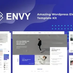 Envy – News Magazine Elementor Template Kit