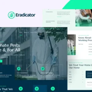 Eradicator – Pest Control Services Elementor Pro Template Kit