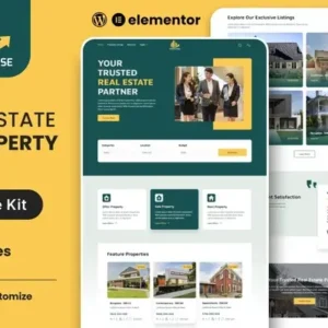 Estate Rise – Real Estate Elementor Template Kit