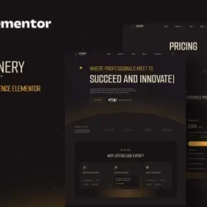 Evenery – Event Conference Elementor Template Kit