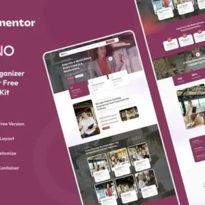 Eveno – Events Organizer Elementor Template Kit