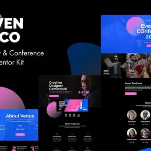 Eventico – Event & Conference Elementor Template Kit