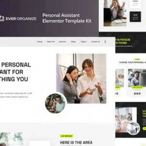 Ever Organize – Personal Assistant Elementor Template Kit