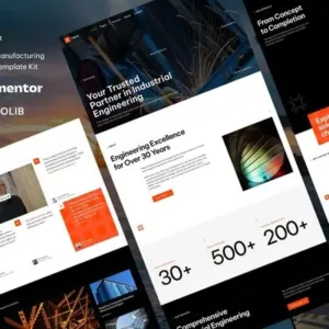 Fabrix – Industry & Manufacturing Elementor Template Kit