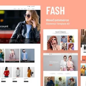 Fash – WooCommerce Elementor Template Kit