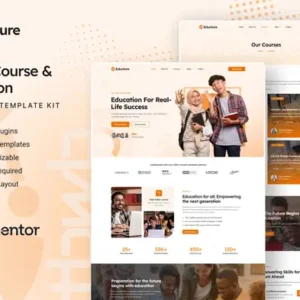 Educture – Online Course & Education Elementor Template Kit