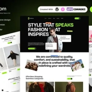 Fashiom – Fashion E-Commerce Store Elementor Template Kit