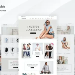 Fashionable – Fashion Shop Elementor Template Kit