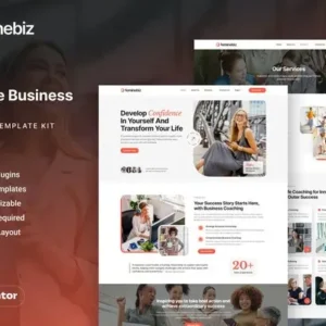Feminebiz – FeminineBusinessCoach Elementor Template Kit