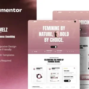 Femmelz – Feminime Business Coaching Elementor Template Kit
