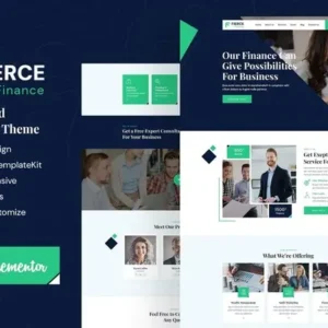 Fierce – Finance Elementor Template Kit