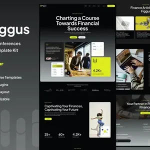 Figgus – Finance & Investment Elementor Template Kit