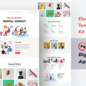 Figura – Creative Agency Elementor Template Kit