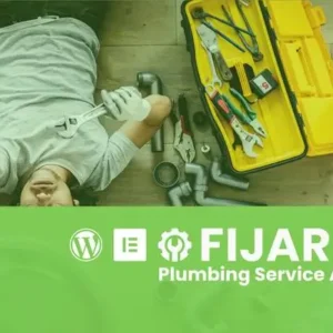 Fijar – Plumbing Service Elementor Template Kit