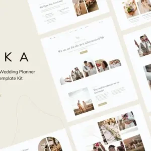 Fika – Wedding & Wedding Planner Elementor Template Kit