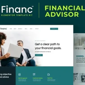 Financ – Financial Advisor Elementor Template Kit