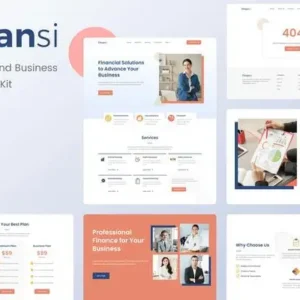 Finansi – Finance & Business Elementor Template Kit